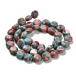 Synthetic Regalite/Imperial Jasper/Sea Sediment Jasper Beads Strands&nbsp;G-F765-M01-01