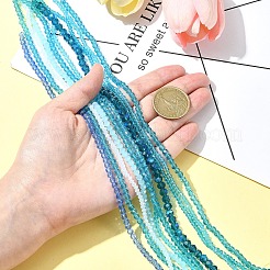 Electroplate Glass Beads Strands&nbsp;EGLA-FS0001-42A