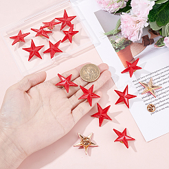 15Pcs Alloy Enamel Brooches&nbsp;JEWB-HY0001-55