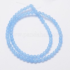Natural & Dyed Malaysia Jade Bead Strands&nbsp;X-G-A146-4mm-A20
