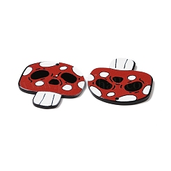 Halloween Printed Acrylic Pendants&nbsp;SACR-G026-03C