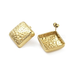 Ion Plating(IP) 304 Stainless Steel Stud Earrings for Women&nbsp;EJEW-N054-33G