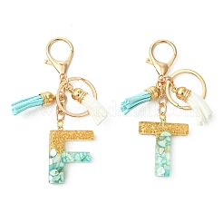 Transparent Epoxy Resin Pendant Keychains&nbsp;KEYC-FS00022-19