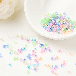 3500Pcs 7 Colors 12/0 Glass Round Seed Beads&nbsp;SEED-YW0001-22