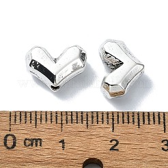 チベット風合金ビーズ  ハート  アンティークシルバー  9x12x5.5mm  穴：1.4mm  約261個/500g&nbsp;TIBEB-F065-08AS-08