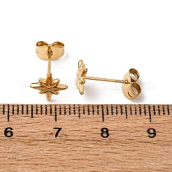304 Stainless Steel Stud Earrings&nbsp;EJEW-Z134-06G
