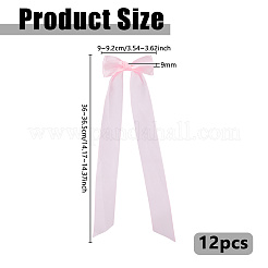 12Pcs Polyester Bowknot Hanging Garland&nbsp;HJEW-DC0001-28A