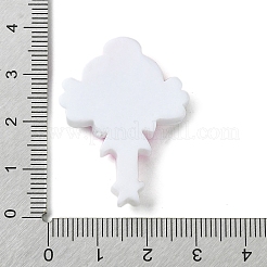 Pink Theme Opaque Resin Decoden Cabochons&nbsp;RESI-C045-06D
