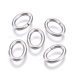 Tarnish Resistant 304 Stainless Steel Open Jump Rings&nbsp;STAS-F250-11P-Q
