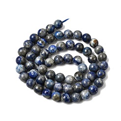 Natural Lapis Lazuli Beads Strands&nbsp;LS-G-A163-07-6mm