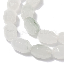 Natural Tianshan Cui Quartzite Beads Strands&nbsp;G-F781-A11-01
