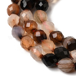 Dyed & Heated Natural Agate Beads Strands&nbsp;G-K376-F22-01
