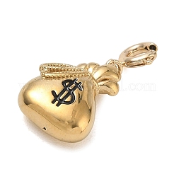 304 Stainless Steel Enamel Pendant Decorations&nbsp;SA-CBA4D1F-02G-D