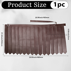 PU Leather Roman Belt Skirt&nbsp;AJEW-WH20033-120B