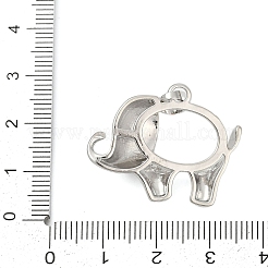 Brass Pendant Cabochon Settings&nbsp;KK-S521-17I-P