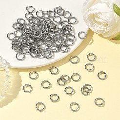 Tarnish Resistant 304 Stainless Steel Open Jump Rings&nbsp;STAS-R065-43