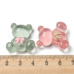 Translucent Resin Decoden Cabochons&nbsp;RESI-F052-C02