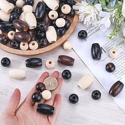 150Pcs Natural Wood Beads&nbsp;WOOD-GF0002-17