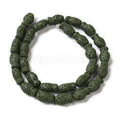 Natural Lava Rock Beads Strands&nbsp;G-U007-01J