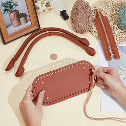 PU Leather Handbag Kits&nbsp;DIY-WH20076-15C