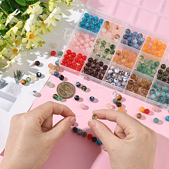 360Pcs 18 Colors Resin Beads&nbsp;RESI-SC0006-34