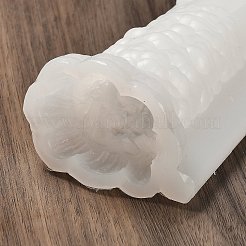 Diyのシリコーンキャンドル型  レジン型  コラム  ホワイト  260x55mm&nbsp;SIMO-D300-03