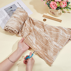 1M Polyester & Spandex Velvet Fabric&nbsp;AJEW-BC0010-28A