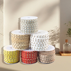 CALFOVERA 6 Rolls 6 Colors Faux Suede Cord&nbsp;LW-CL0001-02C