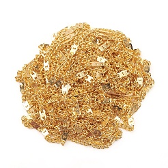 Soldered Brass Coated Iron Cable Chains&nbsp;CH-CJC0001-02C-G
