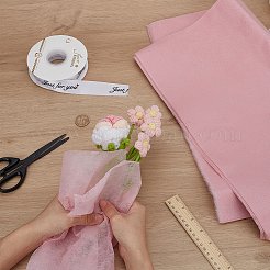 Crochet Polyester Flower&nbsp;AJEW-BC0007-57