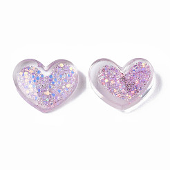 Transparent Resin Cabochons&nbsp;CRES-N034-20B