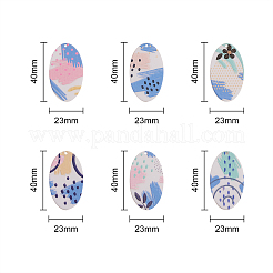 Opaque Resin Pendants&nbsp;RESI-CJ0001-115