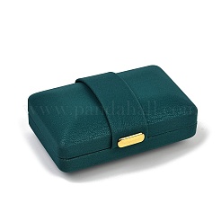 Rectangle PU Leather Jewelry Ring Storage Boxes&nbsp;CON-Z009-01A-01