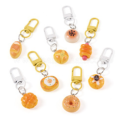 8Pcs 8 Styles Opaque Resin Imitation Food Pendants&nbsp;AJEW-TADJ0001-26