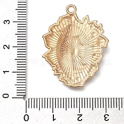 合金エナメルチャーム  ゴールドカラー  ラグビー  33x25.5x2mm  穴：1.8mm&nbsp;LS-ENAM-Z021-01B