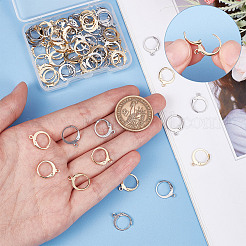80Pcs 2 Colors 304 Stainless Steel Leverback Earring Findings&nbsp;STAS-SC0004-60