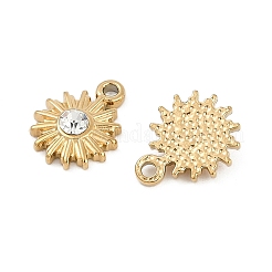 304 Stainless Steel Rhinestone Charms&nbsp;STAS-I325-031G