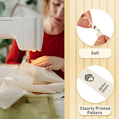 Polyester Clothing Label&nbsp;DIY-TA0015-56A