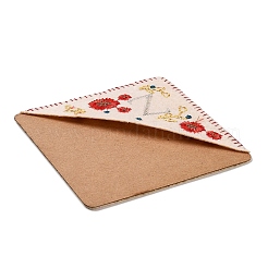 4Pcs Letter Personalized Hand Embroidered Corner Bookmarks&nbsp;JX587Z