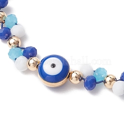 Glass Beads Braided Bead Bracelets&nbsp;BJEW-JB11894