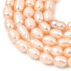 Natural Cultured Freshwater Pearl Beads Strands&nbsp;PEAR-F020-05A