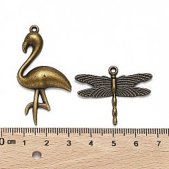 Tibetan Style Alloy Animal Pendants&nbsp;TIBEP-X0003-03-AB