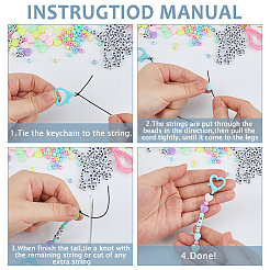 DIY Keychain Making Kits&nbsp;DIY-HS0002-09