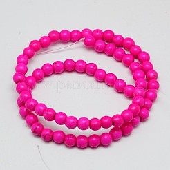 Synthetic Turquoise Beads Strands&nbsp;TURQ-G106-10mm-02K