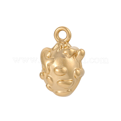 304 Stainless Steel Pendants&nbsp;STAS-OY017-41G