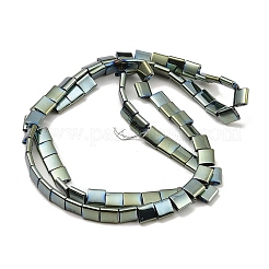 Electroplated Non-magnetic Synthetic Hematite Beads Strands&nbsp;G-G089-B02-15