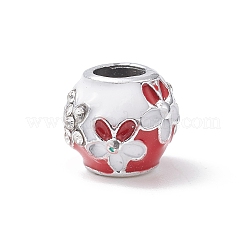 Alloy Rhinestone European Beads&nbsp;MPDL-Q213-23P