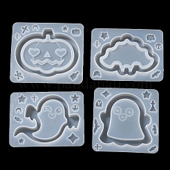Halloween Theme Pumpkin/Bat/Ghost DIY Silicone Quicksand Molds&nbsp;LS-DIY-Q030-04B