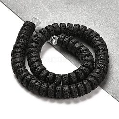 Natural Lava Rock Dyed Beads Strands&nbsp;G-L586-A01-06