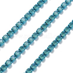 Iron Rhinestone Glass Cup Chain&nbsp;CH-U001-01H